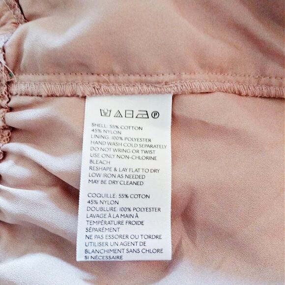 Urban Outfitters Lace Sleeveless Button Front Romper W/ Pockets - Dusty Rose - S - Picture 6 of 7